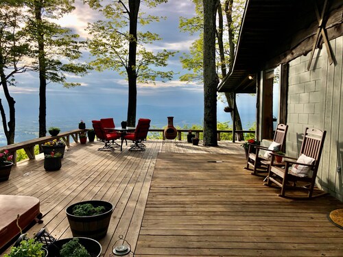 Blue Ridge Mountain Cabin With Million Dollar View