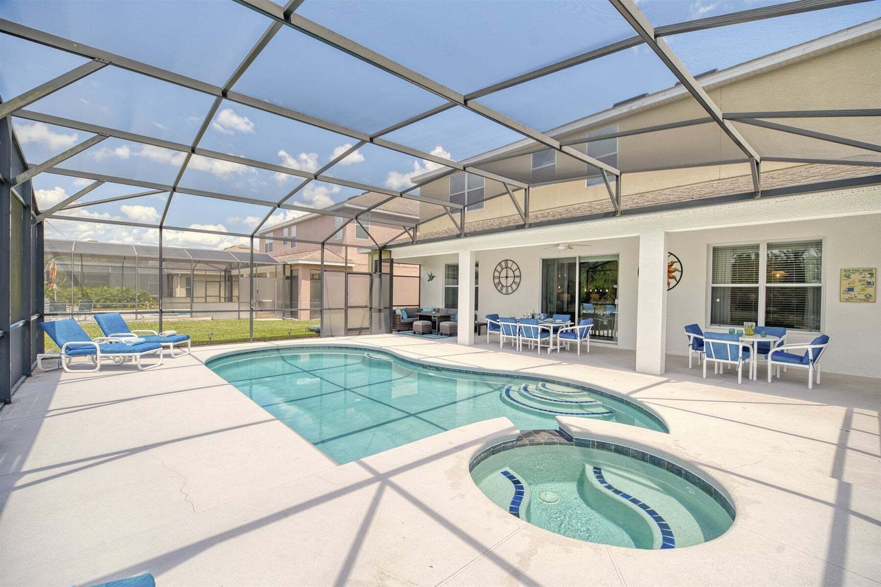 Piscine chauffée