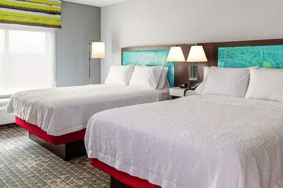 Premium bedding, in-room safe, blackout curtains, iron/ironing board