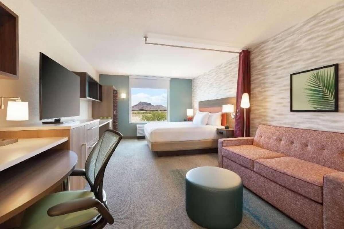 In-room safe, blackout drapes, iron/ironing board, bed sheets