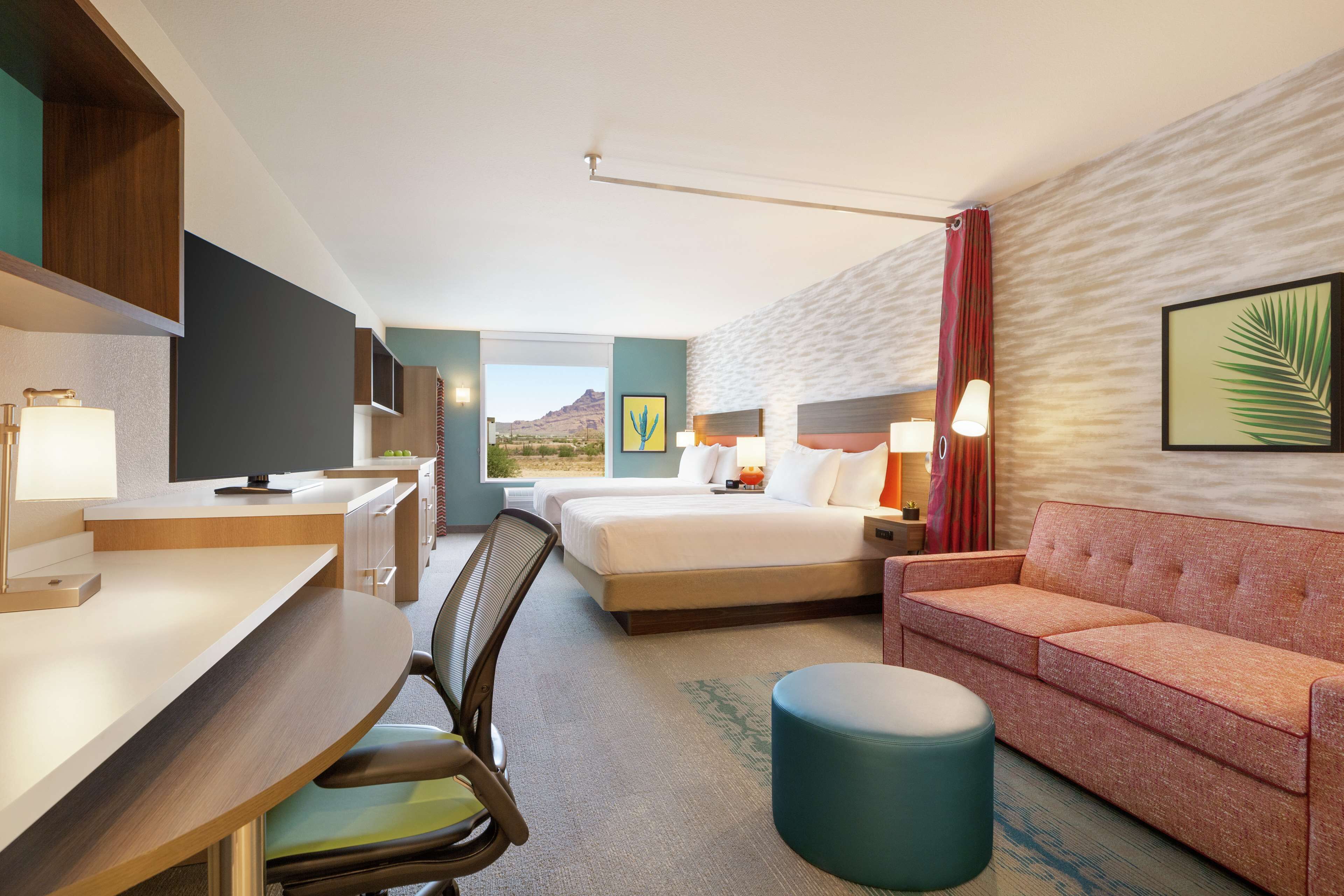 Caja de seguridad en la habitación y cortinas blackout 