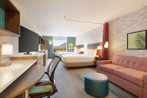 Estudio, 2 camas Queen size, para no fumadores | Caja de seguridad en la habitación y cortinas blackout