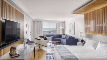 1 habitación y ropa de cama de alta calidad