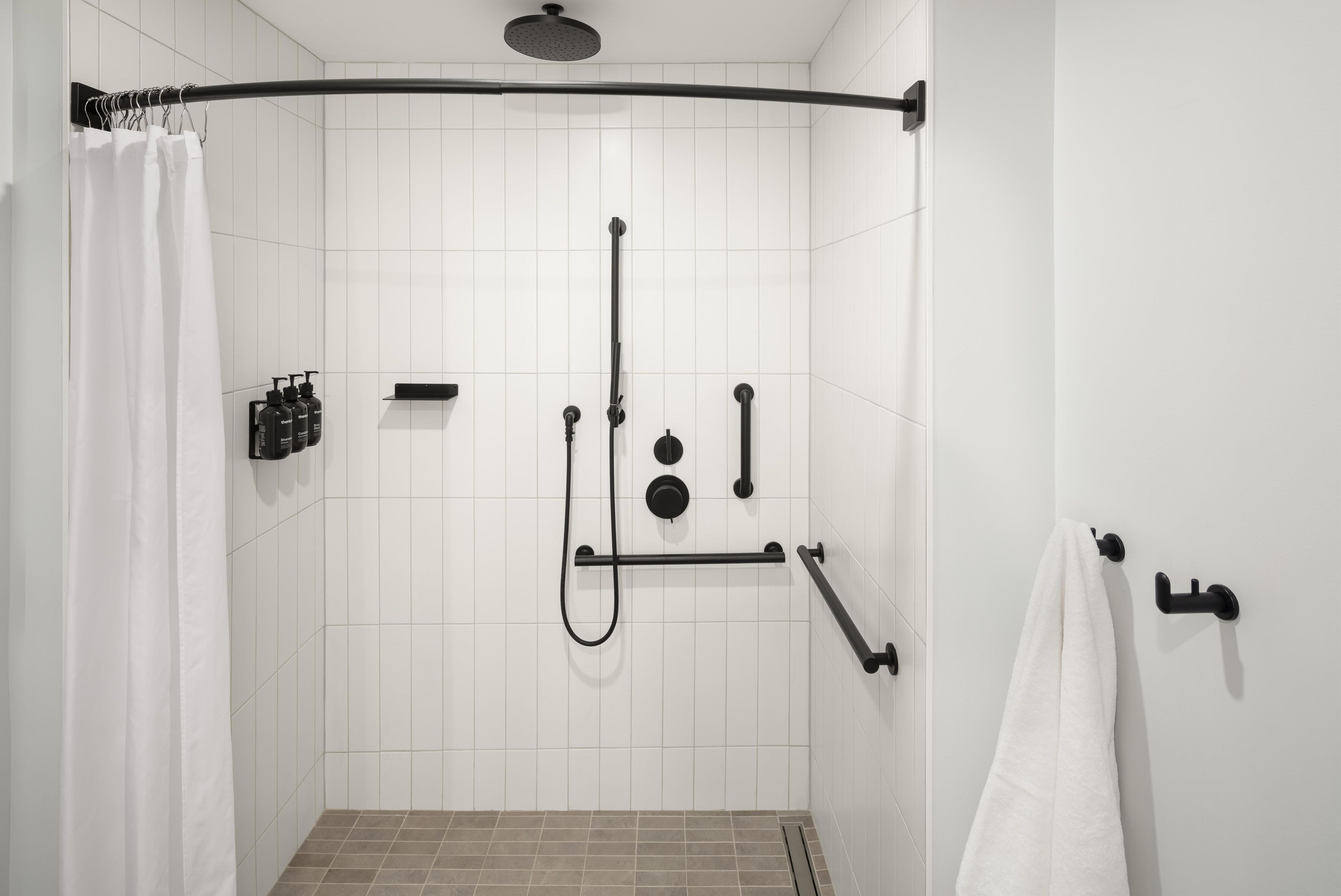 Douche de la salle de bain