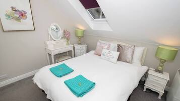 2 bedrooms, iron/ironing board, travel crib, WiFi