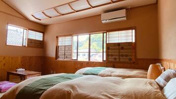 2 slaapkamers, een bureau, gratis wifi, beddengoed