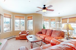 TV, fireplace, DVD player