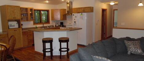 Télévision, cheminée