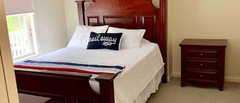 3 habitaciones y ropa de cama