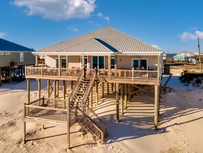 Exterior - Two Palms | Christmas availability. On the beach (Dauphin Island)