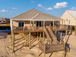Exterior - Two Palms | Christmas availability. On the beach (Dauphin Island)