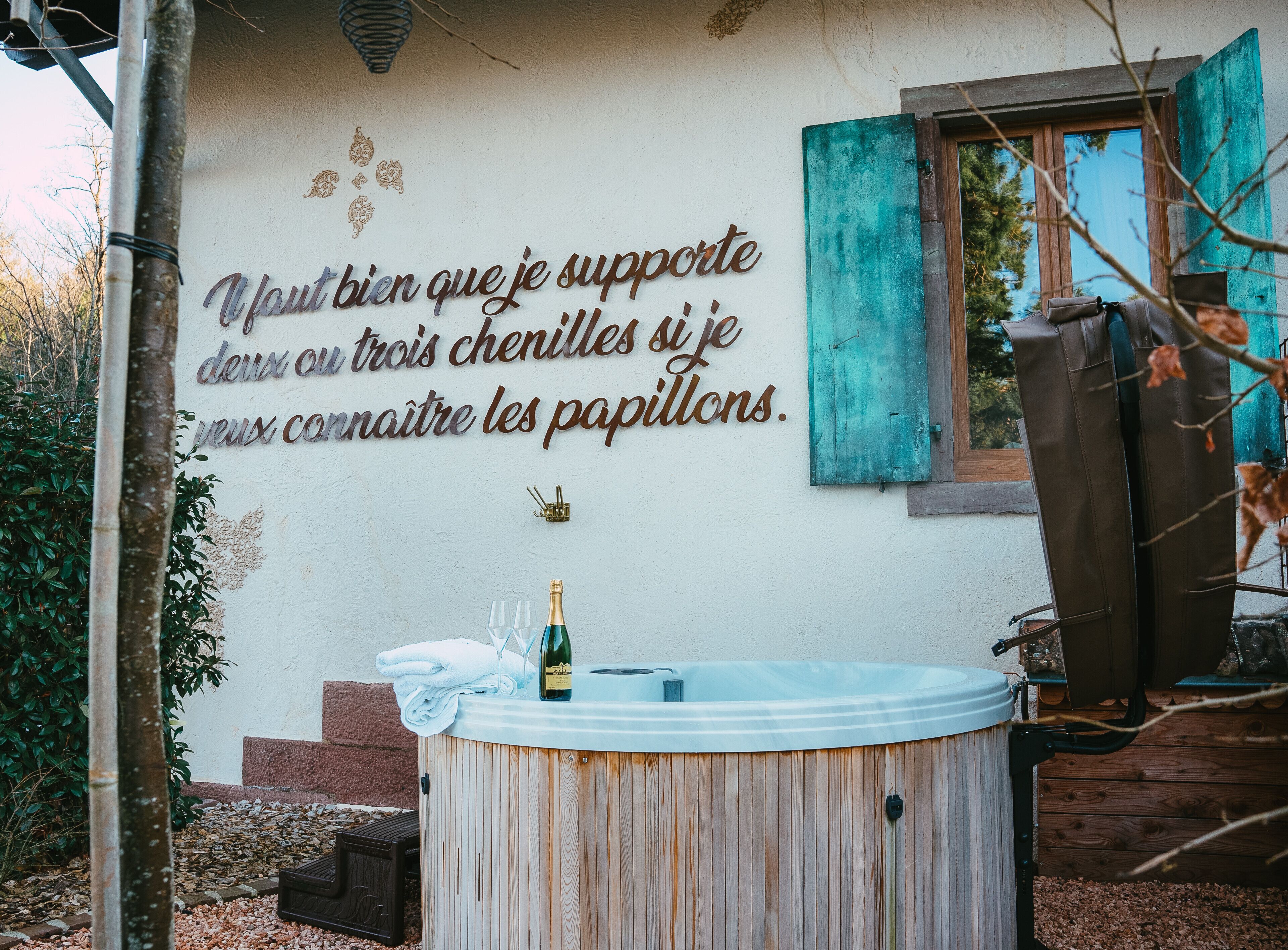 Enceinte de l’hébergement