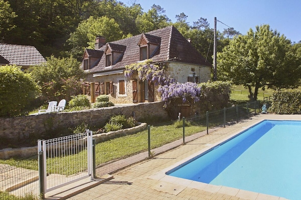 la façade du gite le citronnier