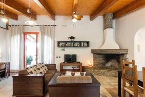 Living area - Villa LA CESA for 6/8 people (San Felice Circeo)