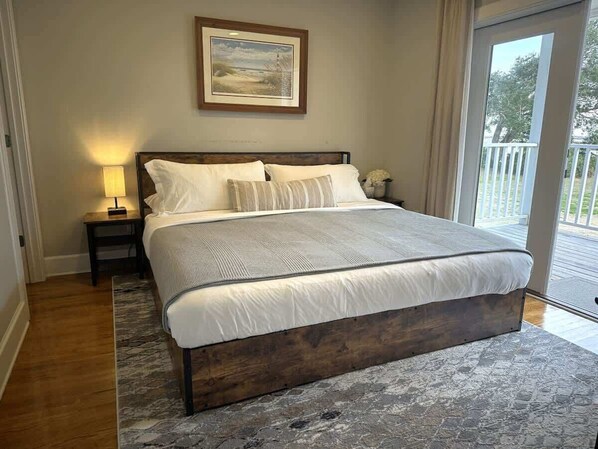 2 bedrooms, iron/ironing board, travel crib, WiFi