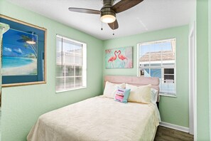 2 habitaciones, tabla de planchar con plancha y wifi gratis 