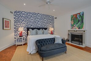 5 makuuhuonetta, silitysrauta/-lauta, Wi-Fi, vuodevaatteet