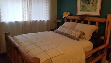 2 habitaciones, tabla de planchar con plancha y cuna de viaje