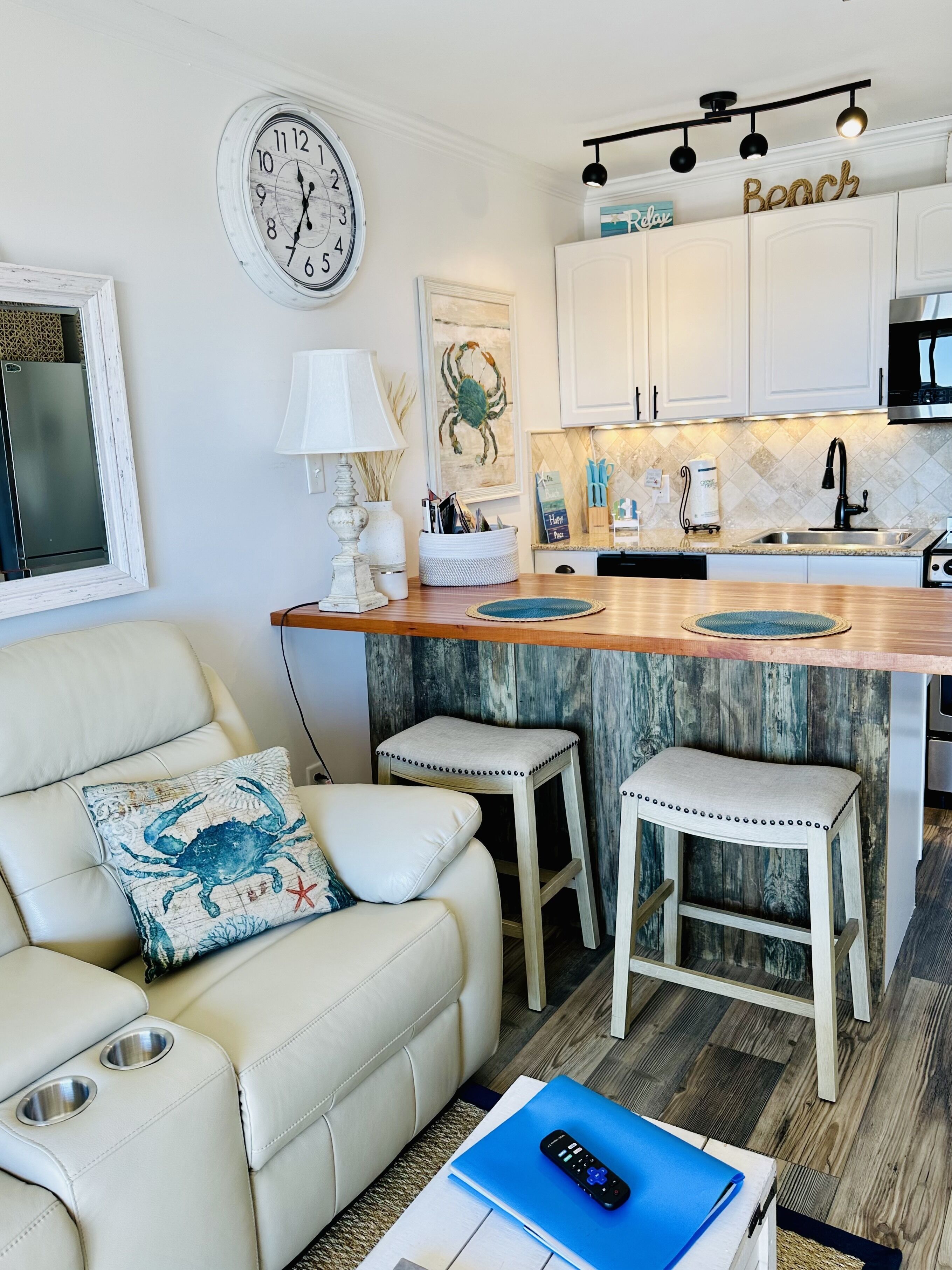 Smart-tv en een open haard