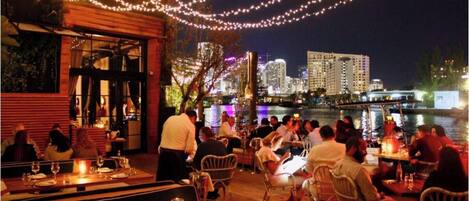 Restaurante al aire libre