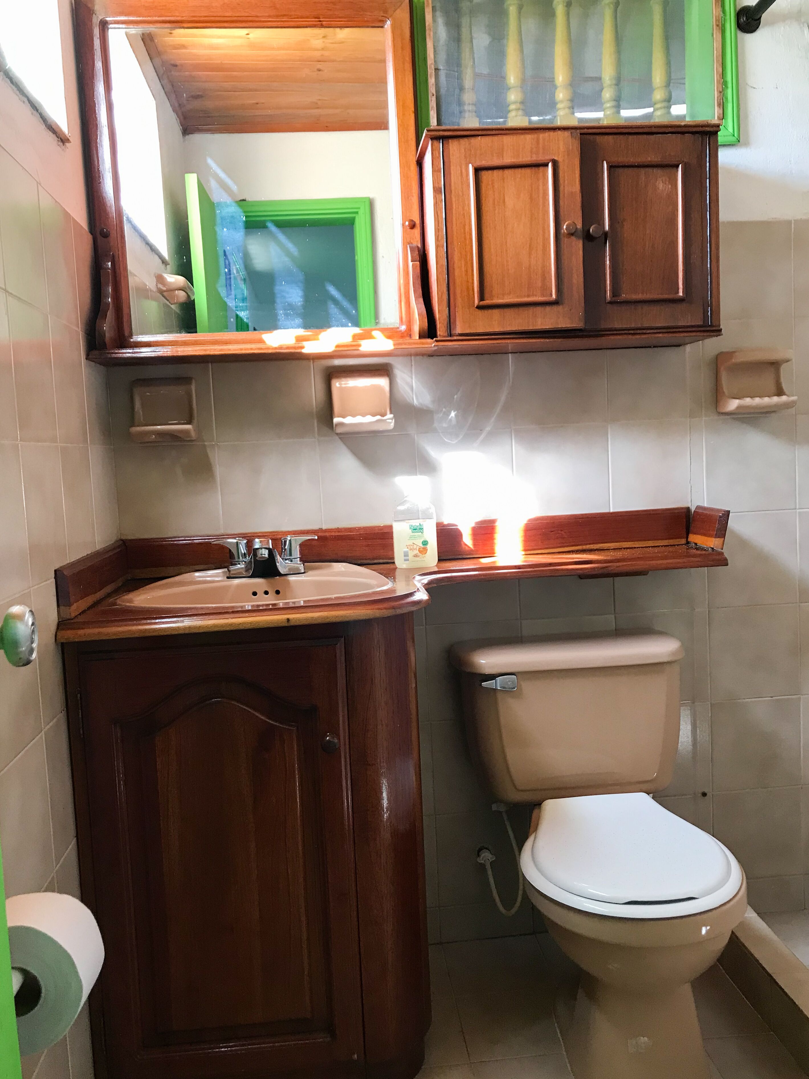 Ducha, toallas
