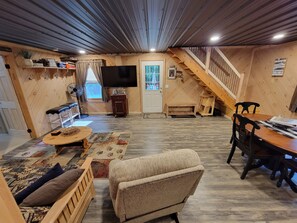 Interior - COZY CABIN NEAR A CREEK IN THE FOREST (Inlet)