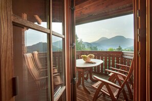 Family Chalet, Multiple Bedrooms, Mountainside (Chalet Podgorje With Pool) | Outdoor dining - Chalet Podgorje With Pool (Slovenj Gradec)