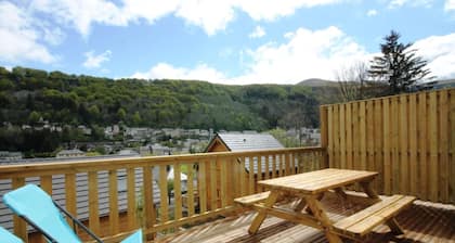 Chalet au Mont-Dore avec terrasse, 2 ch., navette ski, prox. centre & sentiers