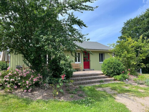 4-Raum-grünes Ferienhaus bis 8 Pers. - 4-Raum-Farbenfrohe-Ferienhäuser,  OVS 999