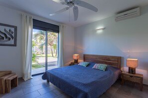 2 bedrooms, iron/ironing board, travel cot, WiFi