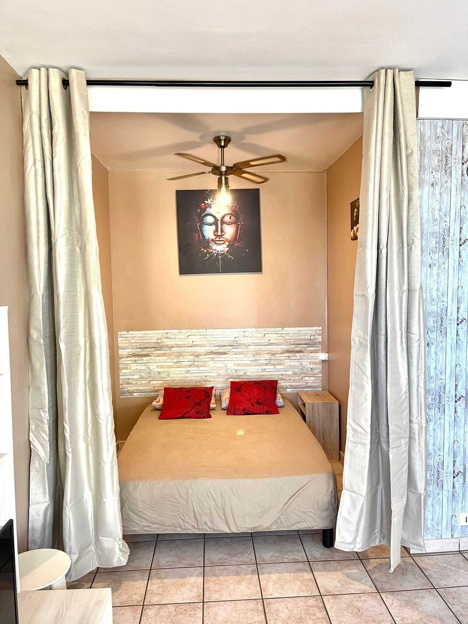 1 bedroom, iron/ironing board, WiFi, bed sheets