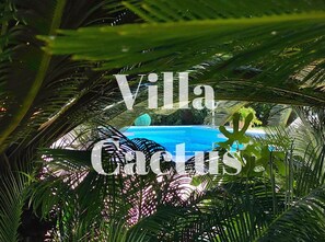 Outdoor pool - VILLA CACTUS  (Fontane Bianche)