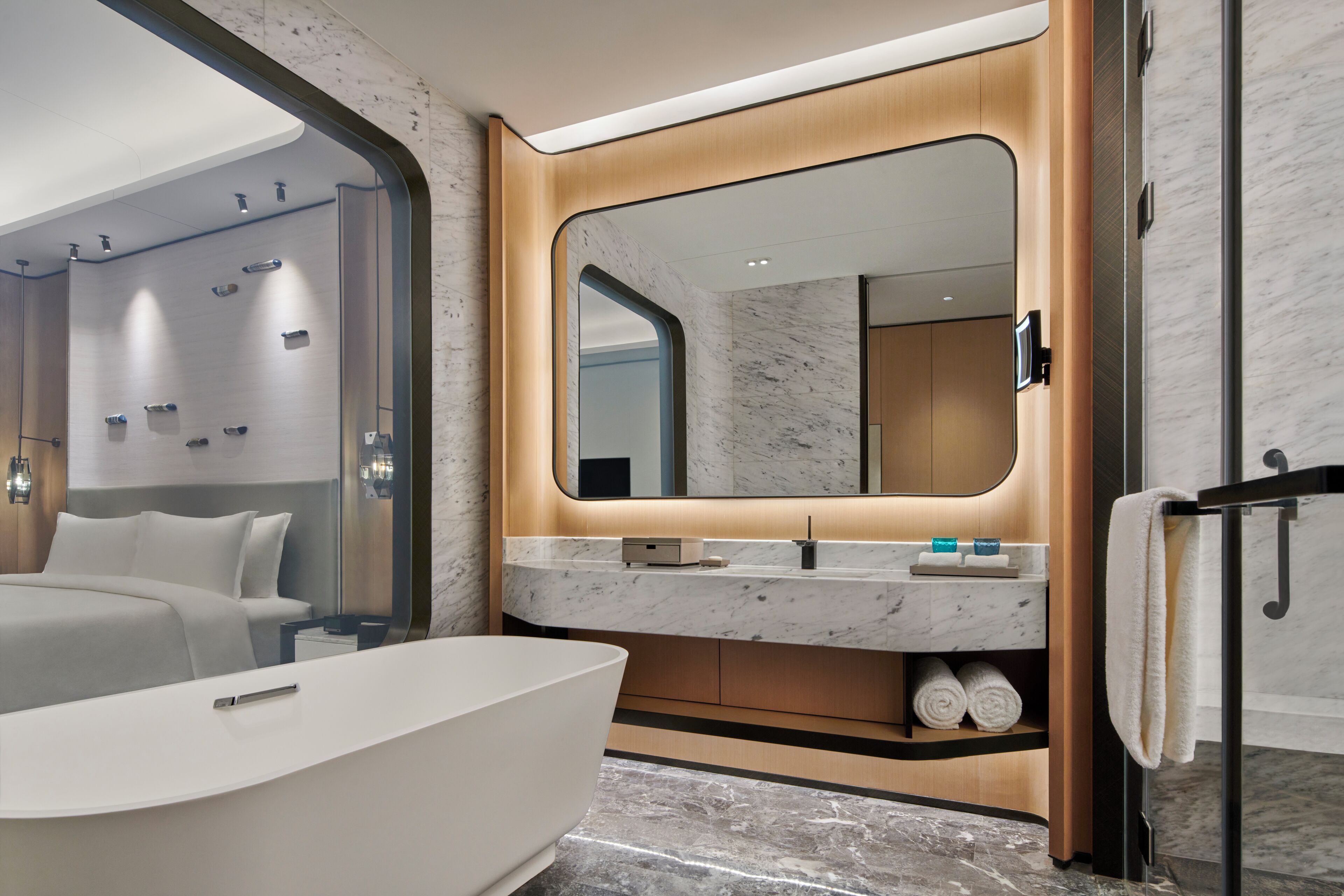 free toiletries, hair dryer, bathrobes, slippers