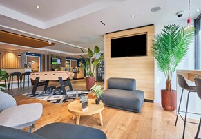 Sala de estar en el lobby