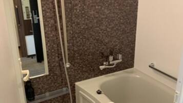 Hair dryer, towels