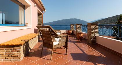 Natassa Apartments Penthouse with sea view 30m from beach