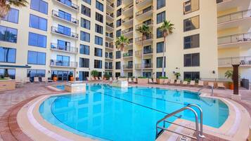 Außenpool, beheizter Pool