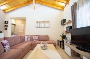 Living area - Villa Bella Luna (Zakynthos)