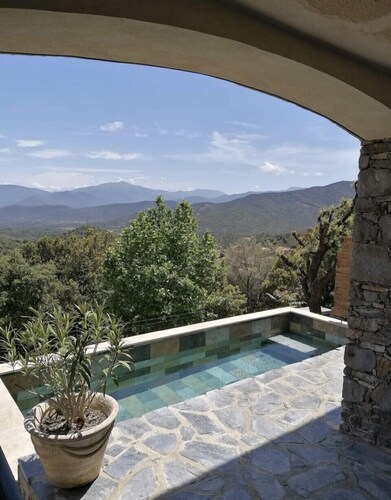 Magnifique maison vue exceptionnel piscine privée