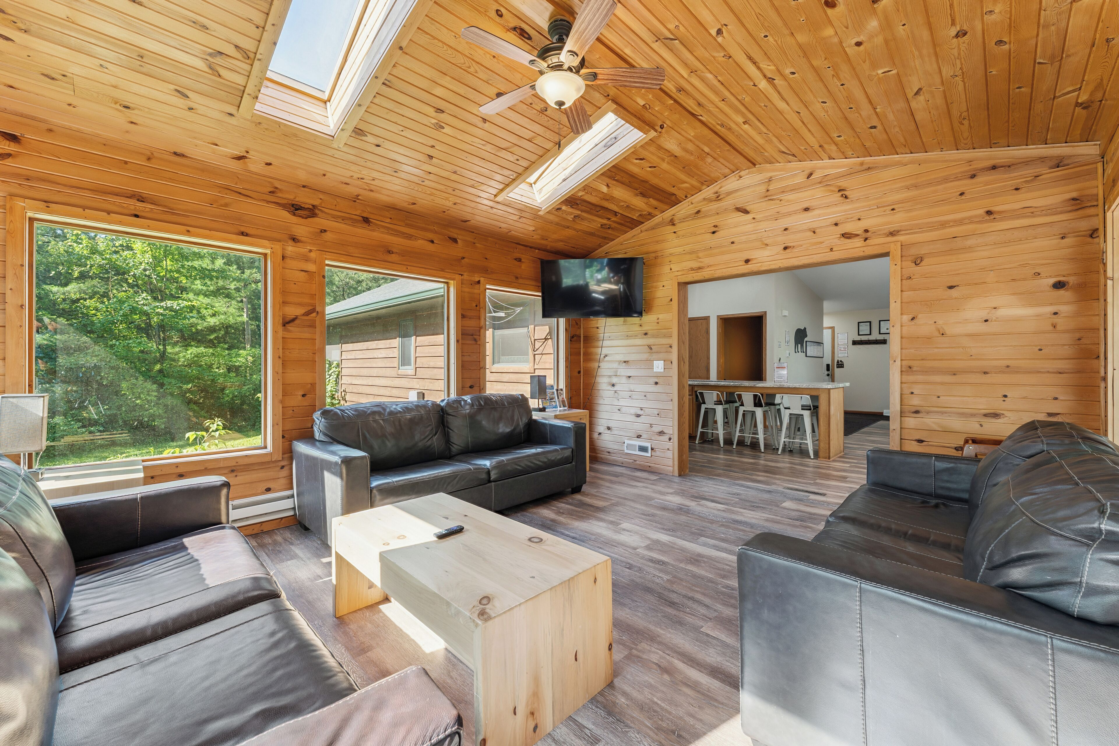 Smart TV, video games, table football