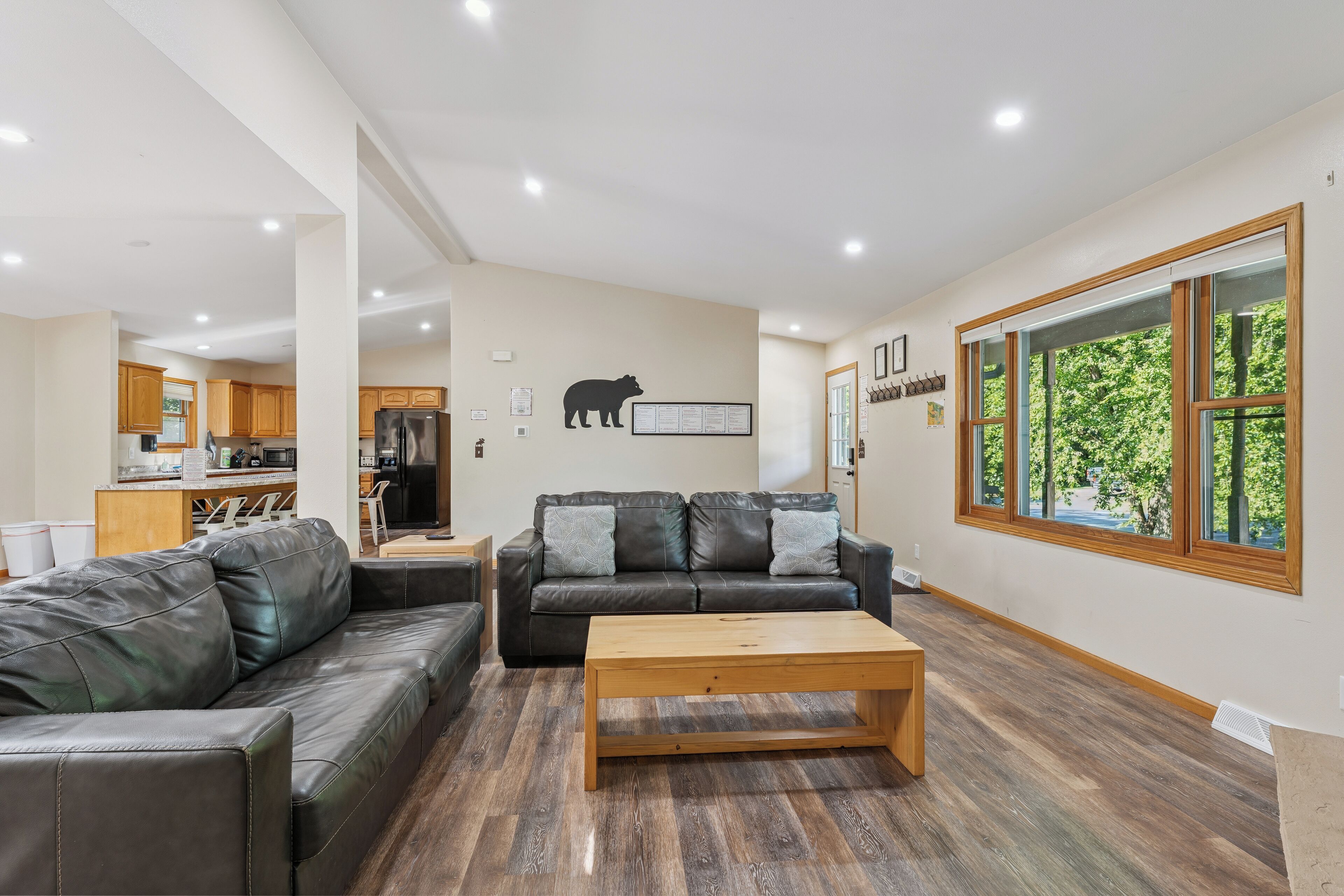 Smart TV, video games, table football