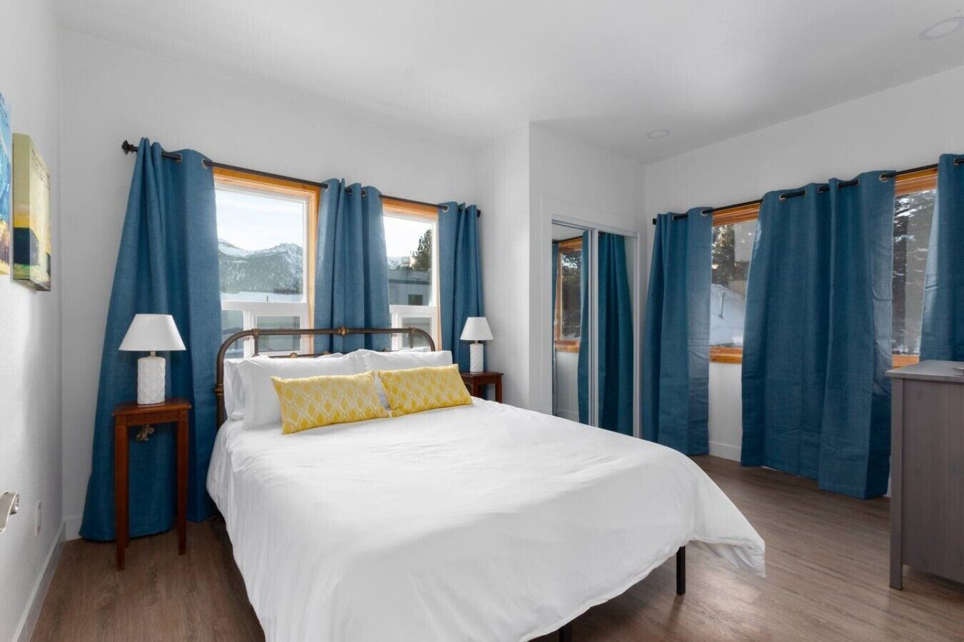 1 bedroom, memory-foam beds, blackout curtains, WiFi