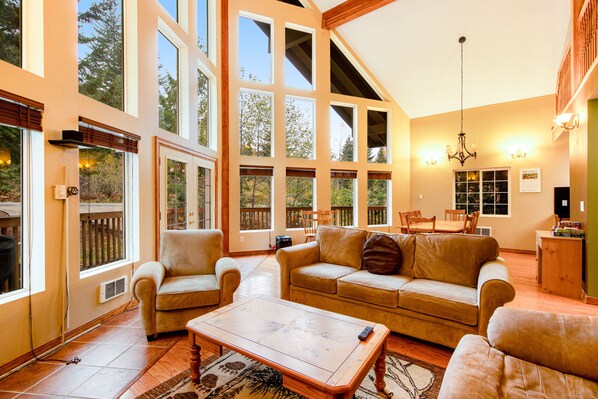 TV, fireplace, DVD player, table football