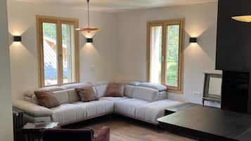 TV connectée, cheminée