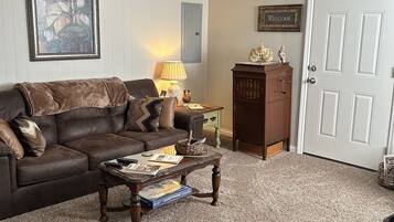 Smart TV, DVD player, books