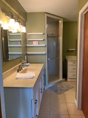 Combined shower/tub, hair dryer, towels, toilet paper - Paradise on the Bayou at the Bat Cave! (Slidell)