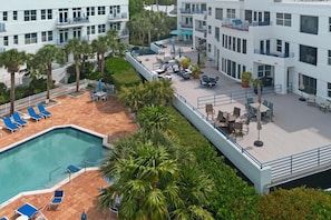 Beheizter Pool