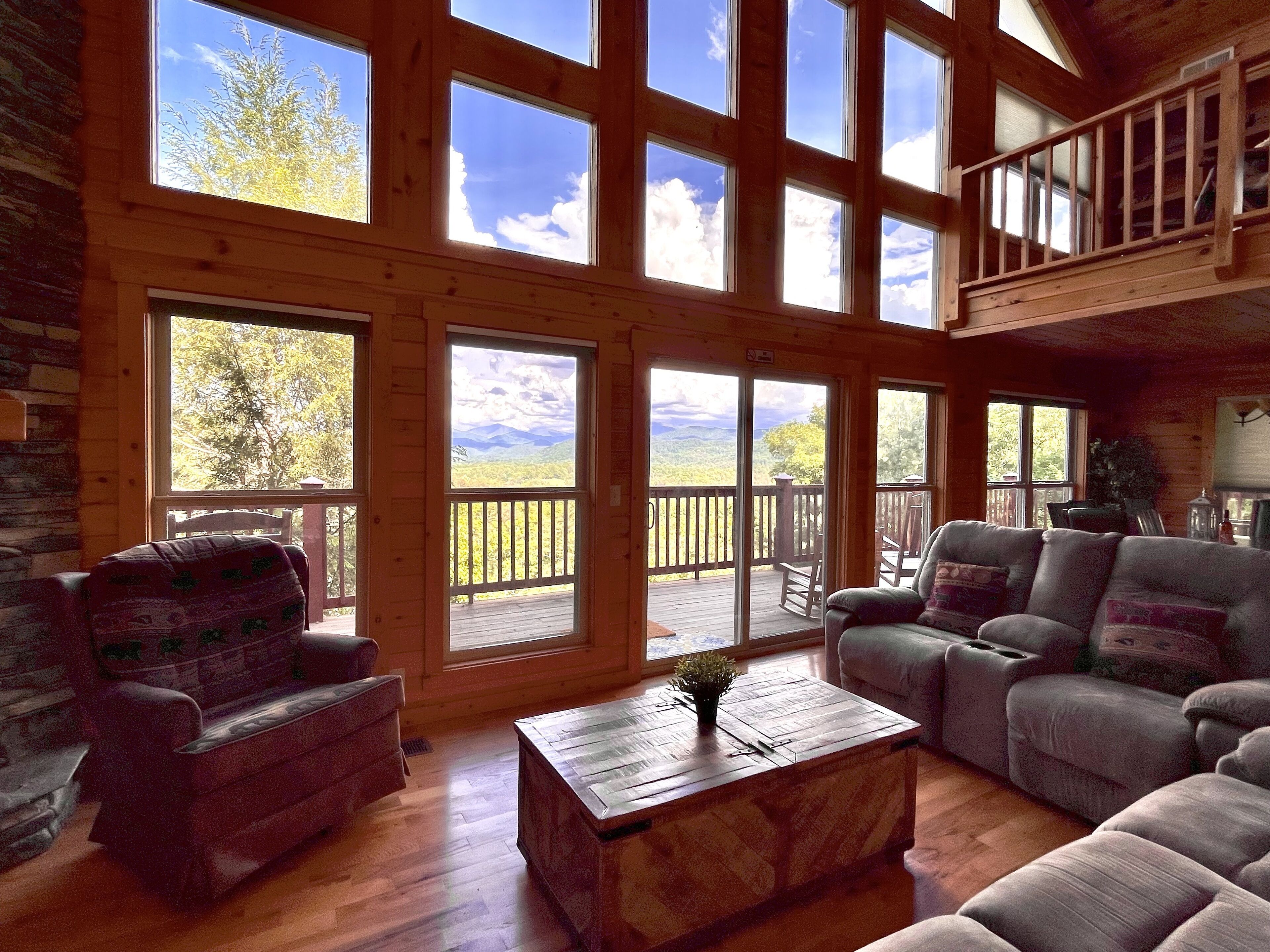 Smart TV, fireplace, video games, books