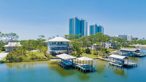 Exterior - Waterfront Retreat | Private Pool, Pier and Boat Slip | Pet Friendly (Orange Beach)