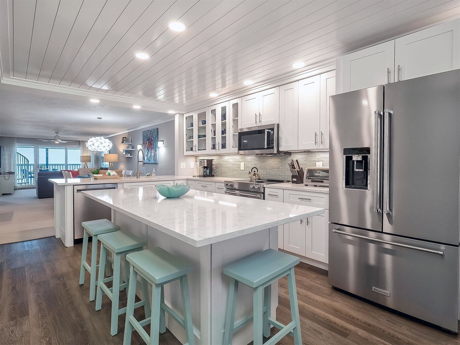 Condo (Pointe Santo A46) | Private kitchen | Fridge, microwave, stovetop, dishwasher